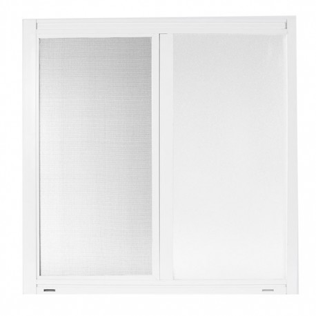 VENTANA BASICA 60 X 60 CM BLANCO TAPIZ - Envío Gratuito