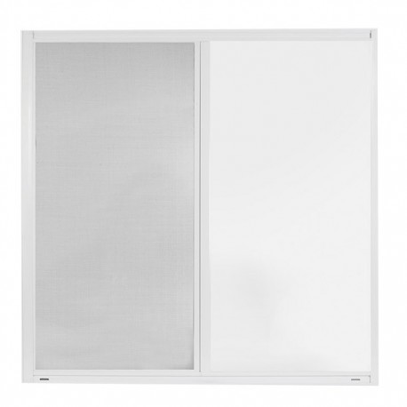 VENTANA ALUMIPRO 100X100 CM TAPiZ BLANCO - Envío Gratuito