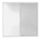 VENTANA ALUMIPRO 100X100 CM TAPiZ BLANCO - Envío Gratuito