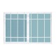 VENTANA ALUMIPRO 90 X 60 PROTECTOR - Envío Gratuito