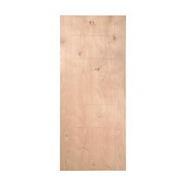 PUERTA TAMBOR OKUME RAYADA 70 X 213 CM - Envío Gratuito