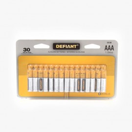 30 BATERÍAS ALCALINAS AAA - Envío Gratuito