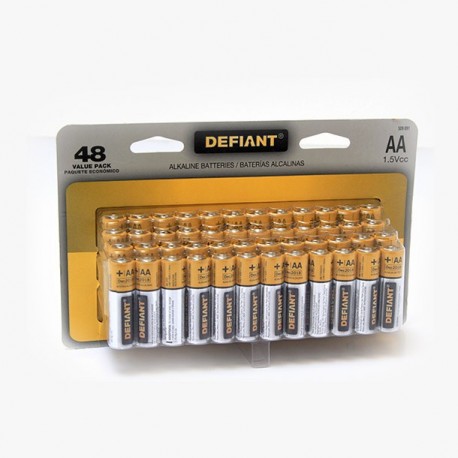 48 BATERÍAS ALCALINAS AA - Envío Gratuito