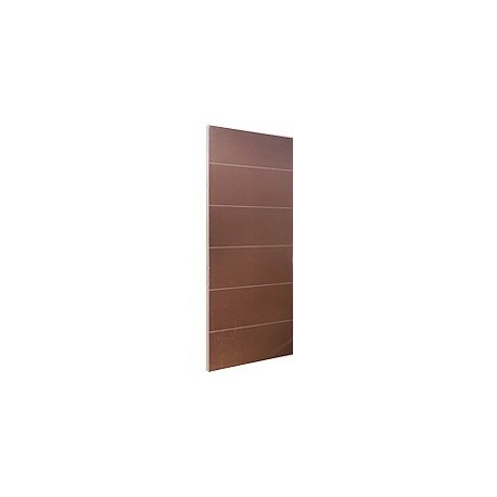 PUERTA LUCERO CHOCOLATE SEMI SÓLIDA 70 X 213 CM - Envío Gratuito
