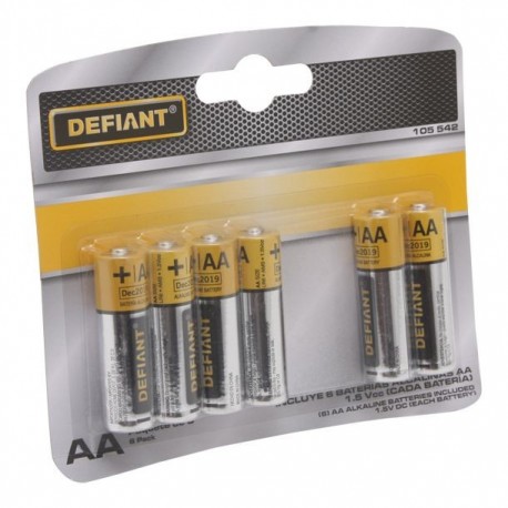 BATERIAS ALCALINAS AAA 6 PIEZAS - Envío Gratuito