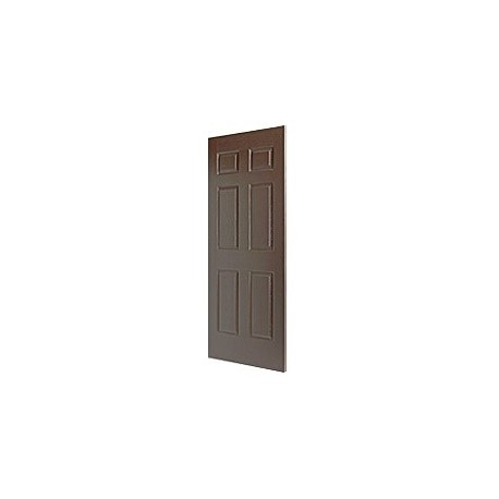 PUERTA TAMBOR CALIF 6 PANELES CHOCOLATE 90 X 213 CM - Envío Gratuito