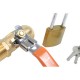 LLAVE MANGUERA 1/2" CON CANDADO - Envío Gratuito