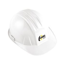 CASCO CABEL DE PROTECCIÓN BLANCO - Envío Gratuito