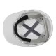 CASCO CABEL DE PROTECCIÓN BLANCO - Envío Gratuito