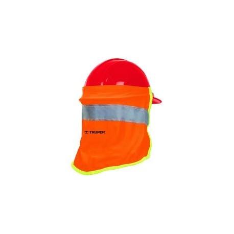 CUBRENUCA PARA CASCO NARANJA 30 CM TRUPER - Envío Gratuito