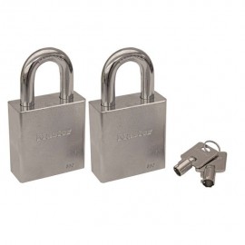 CANDADO MAX SEG ACERO SOLIDO 2PK MASTER LOCK - Envío Gratuito