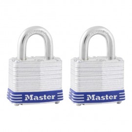 CANDADOS LAMINADOS 40 MM 2 PIEZAS MASTER LOCK - Envío Gratuito