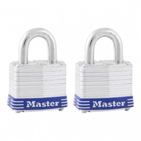 CANDADOS LAMINADOS 40 MM 2 PIEZAS MASTER LOCK - Envío Gratuito