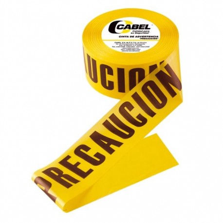 CINTA DE ADVERTENCIA PRECAUCIÓN CABEL - Envío Gratuito