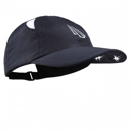 GORRA CON 4 LED AZUL RIPSTOP - Envío Gratuito