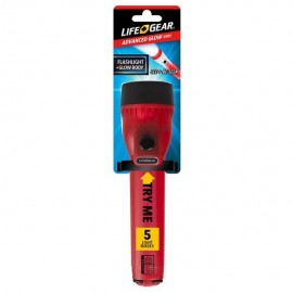 LINTERNA ROJA RESPLANDECIENTE PEQUEÑA ROJA LIFE GEAR - Envío Gratuito