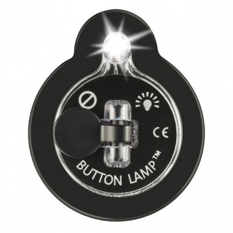 EMPAQUE 6 PIEZAS LÁMPARAS LED ADHESIVAS CLARO Y NEGRO BUTTON LAMP - Envío Gratuito
