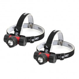 COMBO LINTERNAS TIPO MINERO 200 LUMENES HUSKY - Envío Gratuito