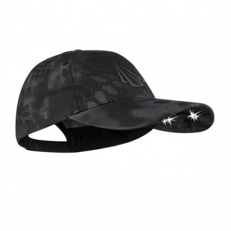GORRA CON ILUMINACIÓN LED NEGRA PANTHER VISION - Envío Gratuito