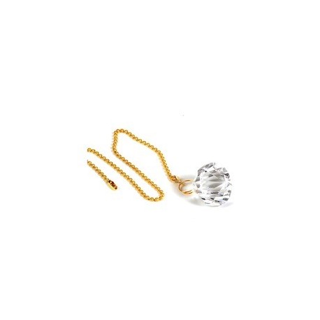 JALADERA DE DIAMANTE EN ACRÍLICO - Envío Gratuito