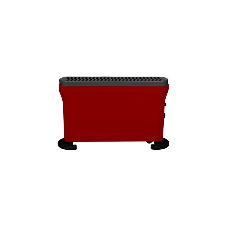 CALEFACTOR CONVECCIÓN ROJO - Envío Gratuito
