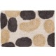 TAPETE ROCAS 40X60 CHOC/BEIGE - Envío Gratuito