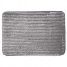 TAPETE MEMORY FOAM LINES GRIS 40X60 CM - Envío Gratuito
