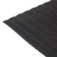 TAPETE DE PASILLO PVC NEGRO 1.6 MM X 60 CM X 100 CM - Envío Gratuito