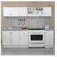 PAQUETE DE COCINA BLANCA 2.4 M - Envío Gratuito
