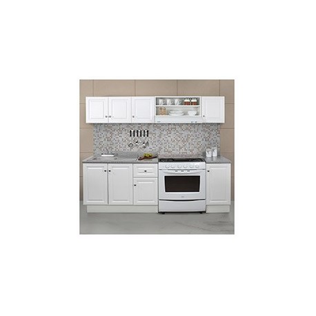 PAQUETE DE COCINA BLANCA 2.4 M - Envío Gratuito