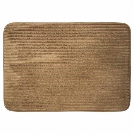 TAPETE MEMORY FOAM LINES BEIGE 40X60 CM - Envío Gratuito