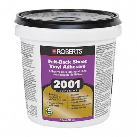 ADHESIVO 2001 PARA LINOLEUM 1 L 2000-1 - Envío Gratuito