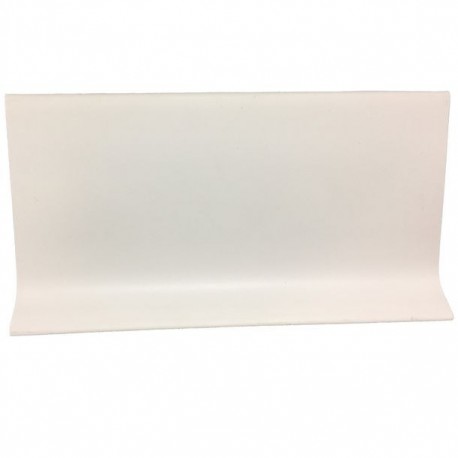 ZOCLO COEXTRUIDO BLANCO NIEVE 6.35CM METRO LINEAL VINYLASA - Envío Gratuito