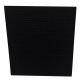 ZOCLO COEXTRUIDO NEGRO 10.16CM METRO LINEAL VINYLASA - Envío Gratuito
