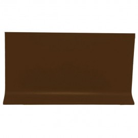 ZOCLO COEXTRUIDO CAFÉ 10.16CM METRO LINEAL VINYLASA - Envío Gratuito