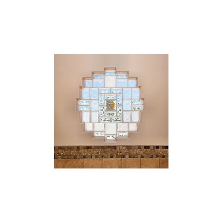 VIDRIO BLOCK DECO SOLU 19X19X8 INDEX INTERCIOL - Envío Gratuito