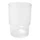 VASO DE VIDRIO TRANSPARENTE - Envío Gratuito
