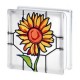 VIDRIO BLOCK DECO GIRASOL 19X19X8 INDEX INTERCIOL - Envío Gratuito