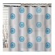 CORTINA PARA BAÑO EVA BLUE DOTS - Envío Gratuito