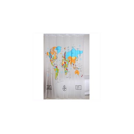 CORTINA PARA BAÑO 12 GANCHOS - Envío Gratuito