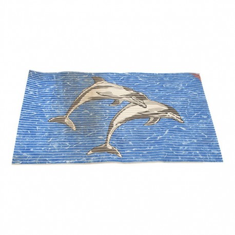 TAPETE ANTI DERRAPANTE DELFINES - Envío Gratuito