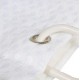 CORTINA DE BAÑO HOTELERA BLANCO POLYESTER - Envío Gratuito