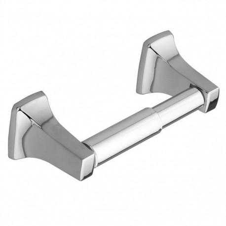 PORTARROLLO PARA BAÑO CONTEMPORÁNEO CROMO - Envío Gratuito