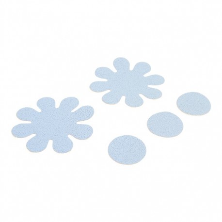 ANTIDERRAPANTE BAÑO DAISY AZUL ML - Envío Gratuito