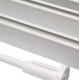 RIEL FLEXIBLE PARA CORTINA DE BAÑO BLANCO - Envío Gratuito