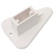 RIEL FLEXIBLE PARA CORTINA DE BAÑO BLANCO - Envío Gratuito