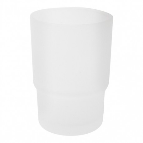 VASO DE VIDRIO ESMERILADO - Envío Gratuito