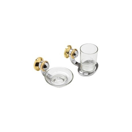 JUEGO DE ACCESORIOS DE BAÑO PALMIRA 6 PIEZAS CROMO - Envío Gratuito