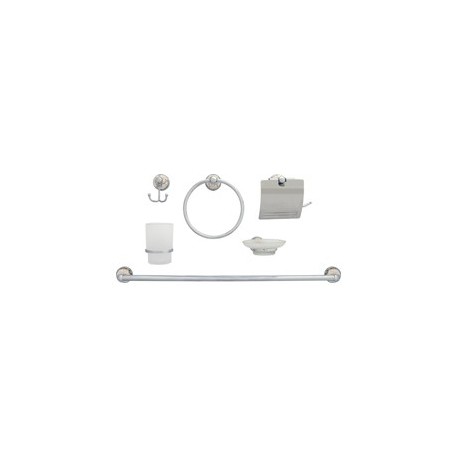 JUEGO DE ACCESORIOS DE BAÑO NEIVA 6 PIEZAS CROMO - Envío Gratuito