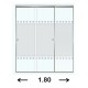 CANCEL CORR CT MED 1.80X1.87MT NATURAL - Envío Gratuito